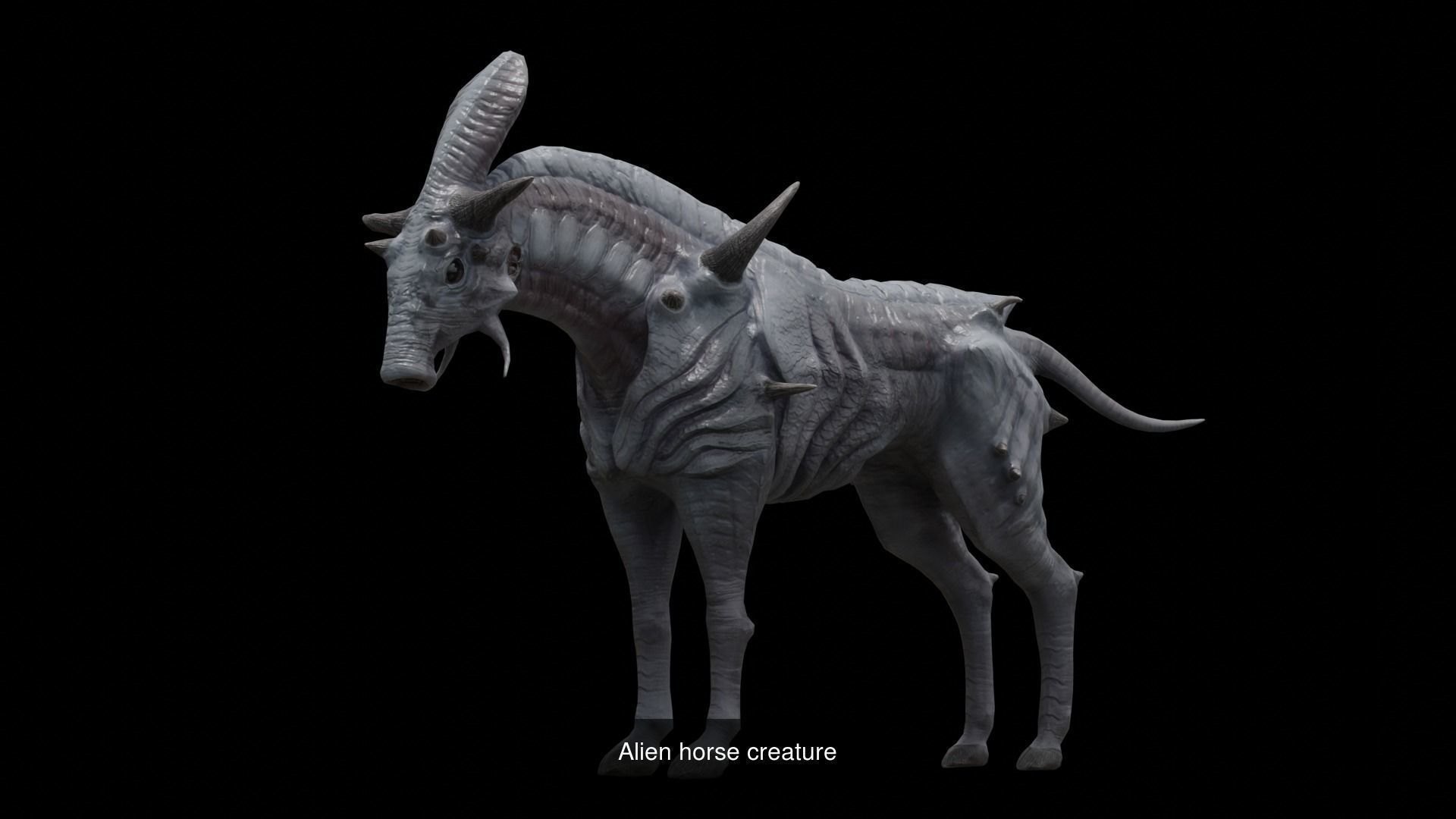 Fiction creature 3D Model Collection_17
