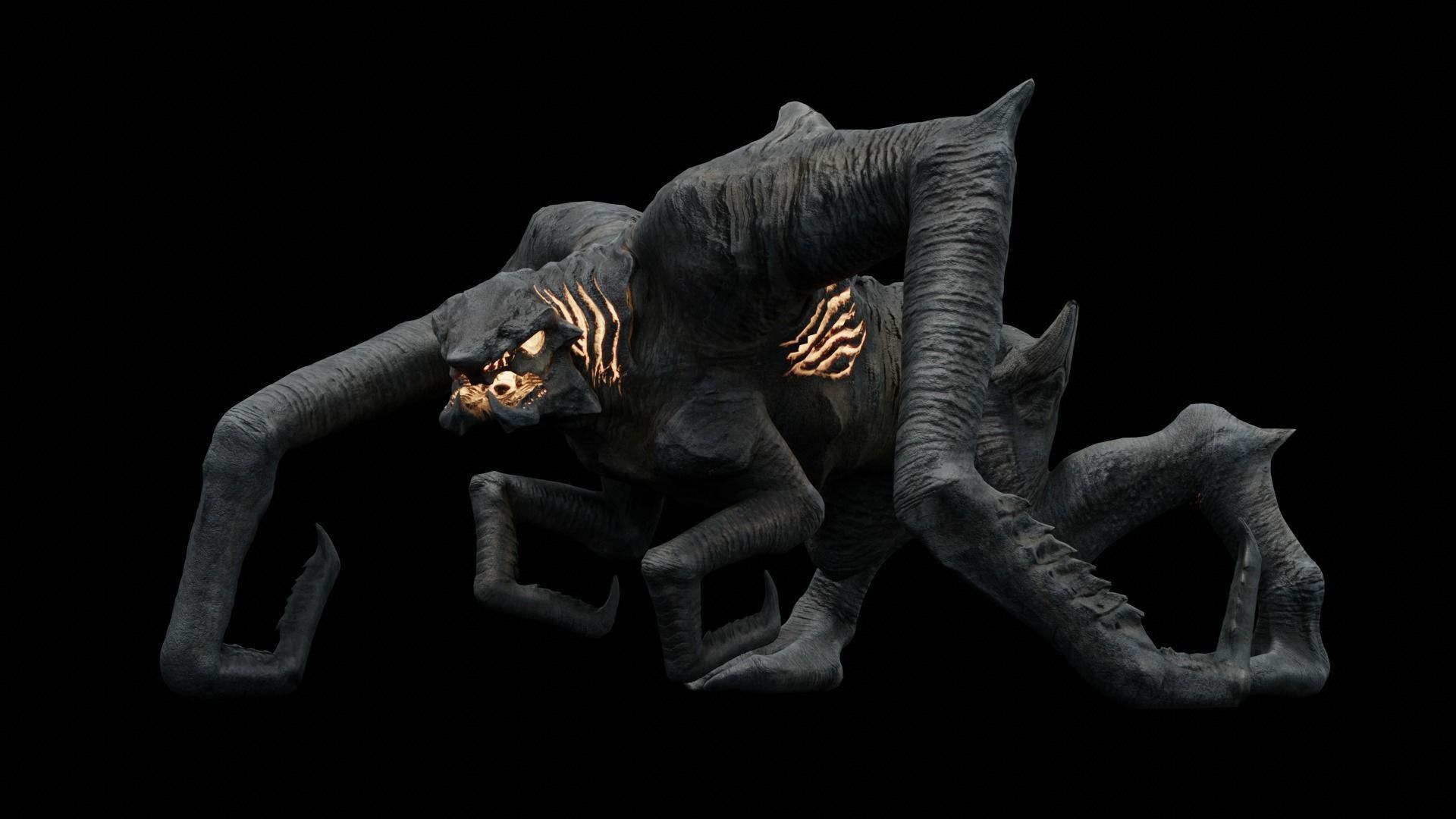 Fiction creature 3D Model Collection_78