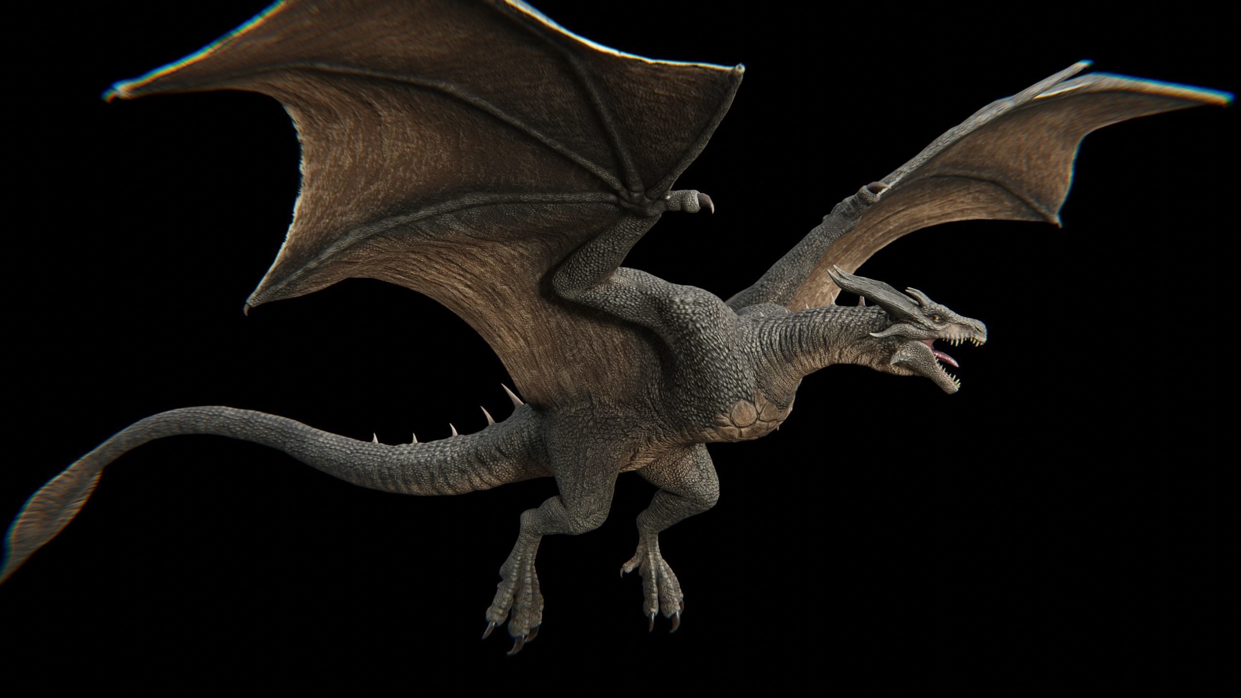 Fiction creature 3D Model Collection_39