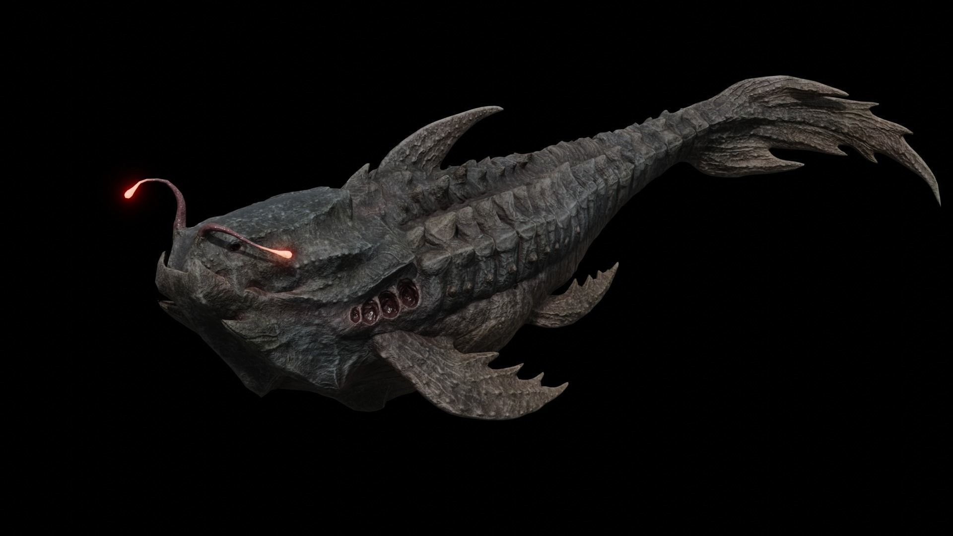 Fiction creature 3D Model Collection_30