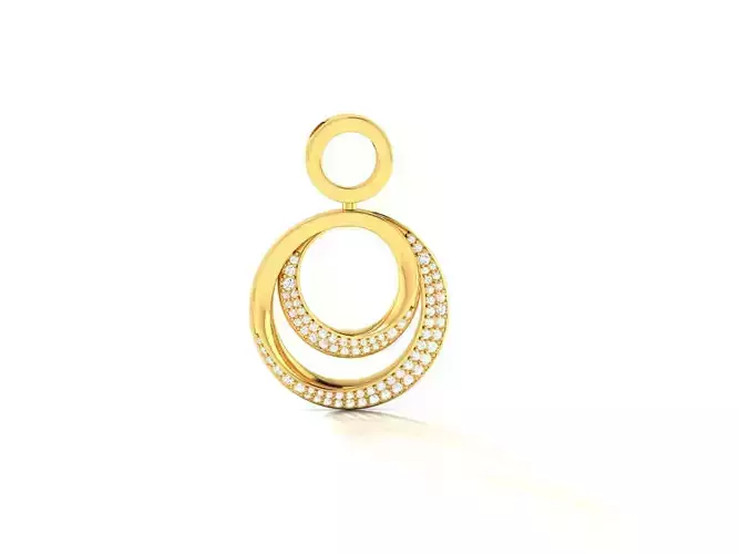 Women Pendant 3DM STL OBJ FBX Render Details