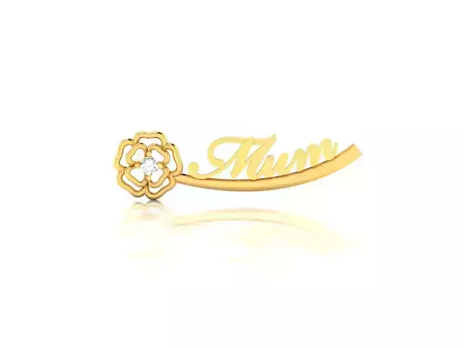 Women Pendant 3DM STL OBJ FBX Render Details