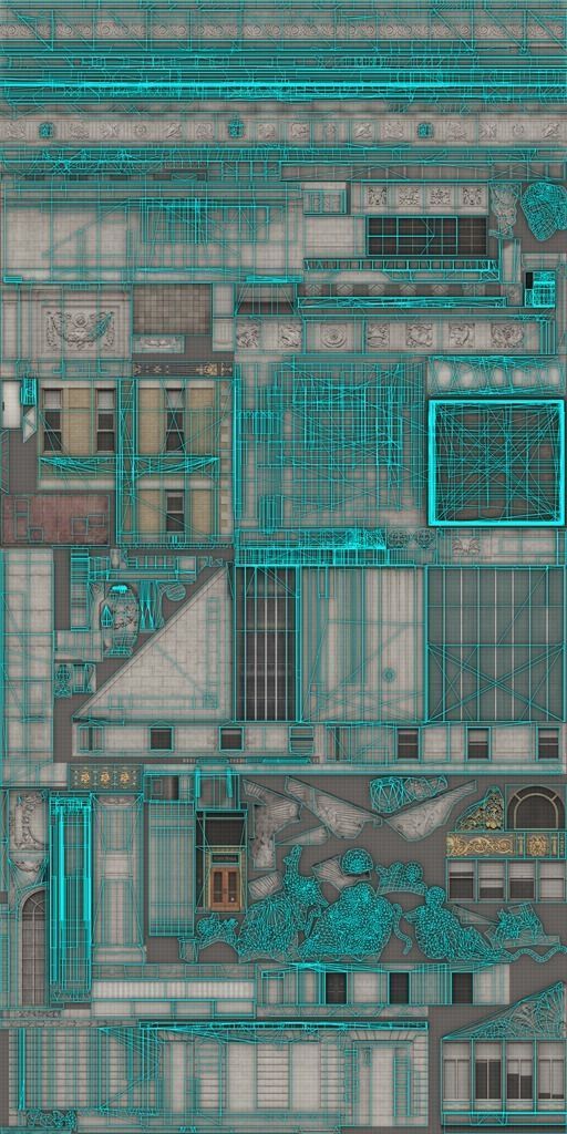 San Francisco City Hall Low-poly 3D model_18