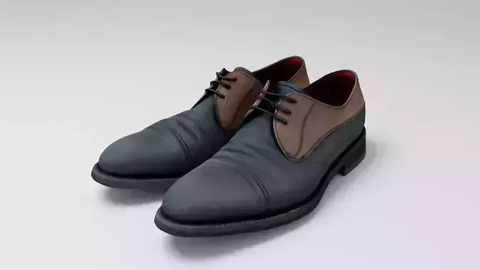 Pair of  leather shoes Male or mens formal business fashion