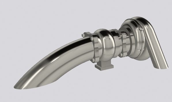  RC Drift Car Turbocharger 1 10 Accesories 3D print model_3