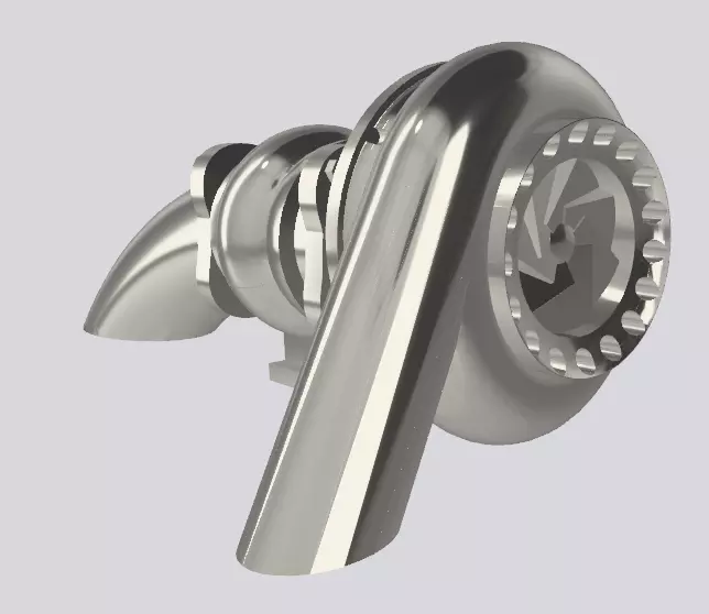  RC Drift Car Turbocharger 1 10 Accesories 3D print model_0