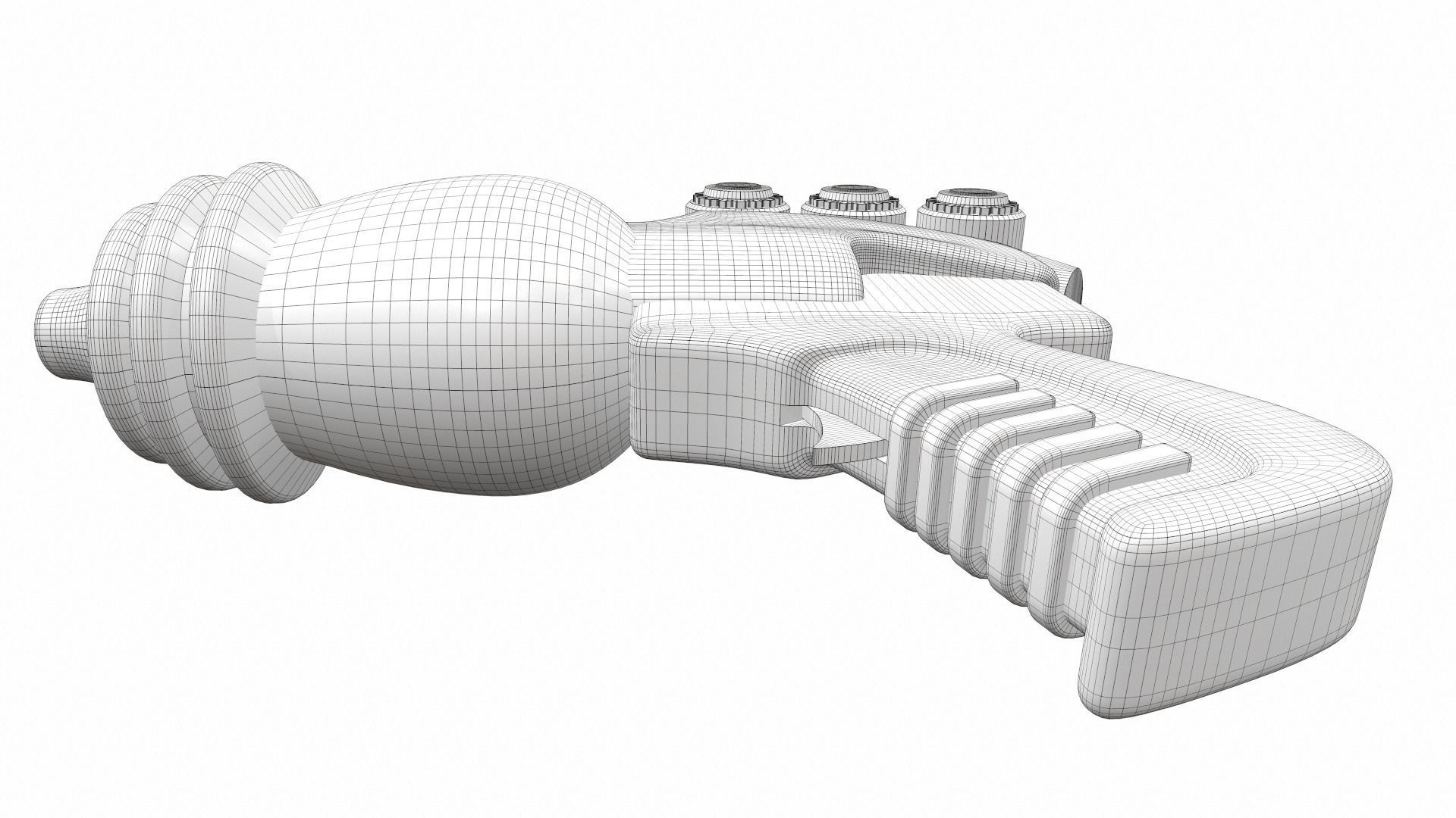 Toy laser ray gun 3D Model Collection_21