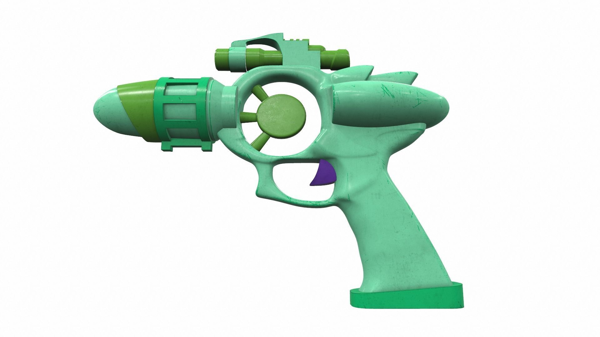 Toy laser ray gun 3D Model Collection_7