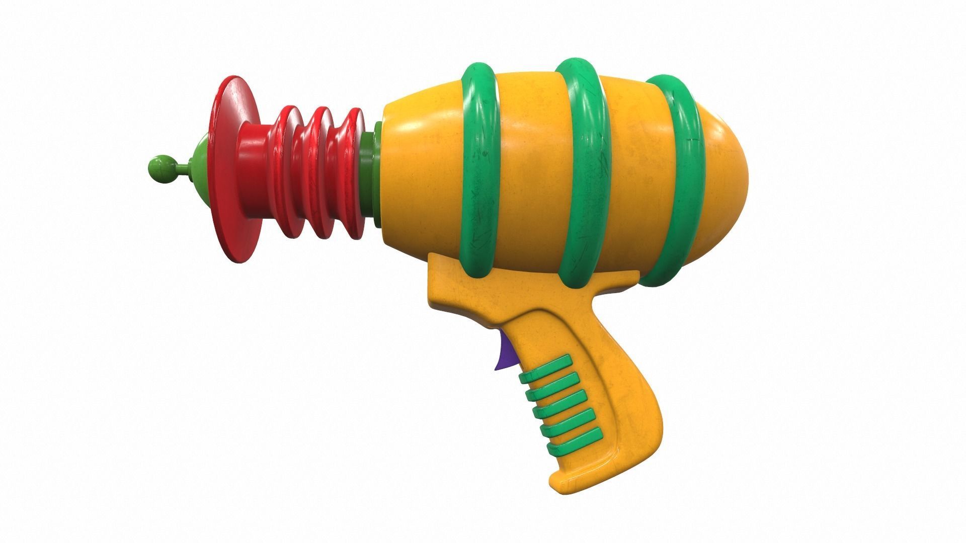 Toy laser ray gun 3D Model Collection_10