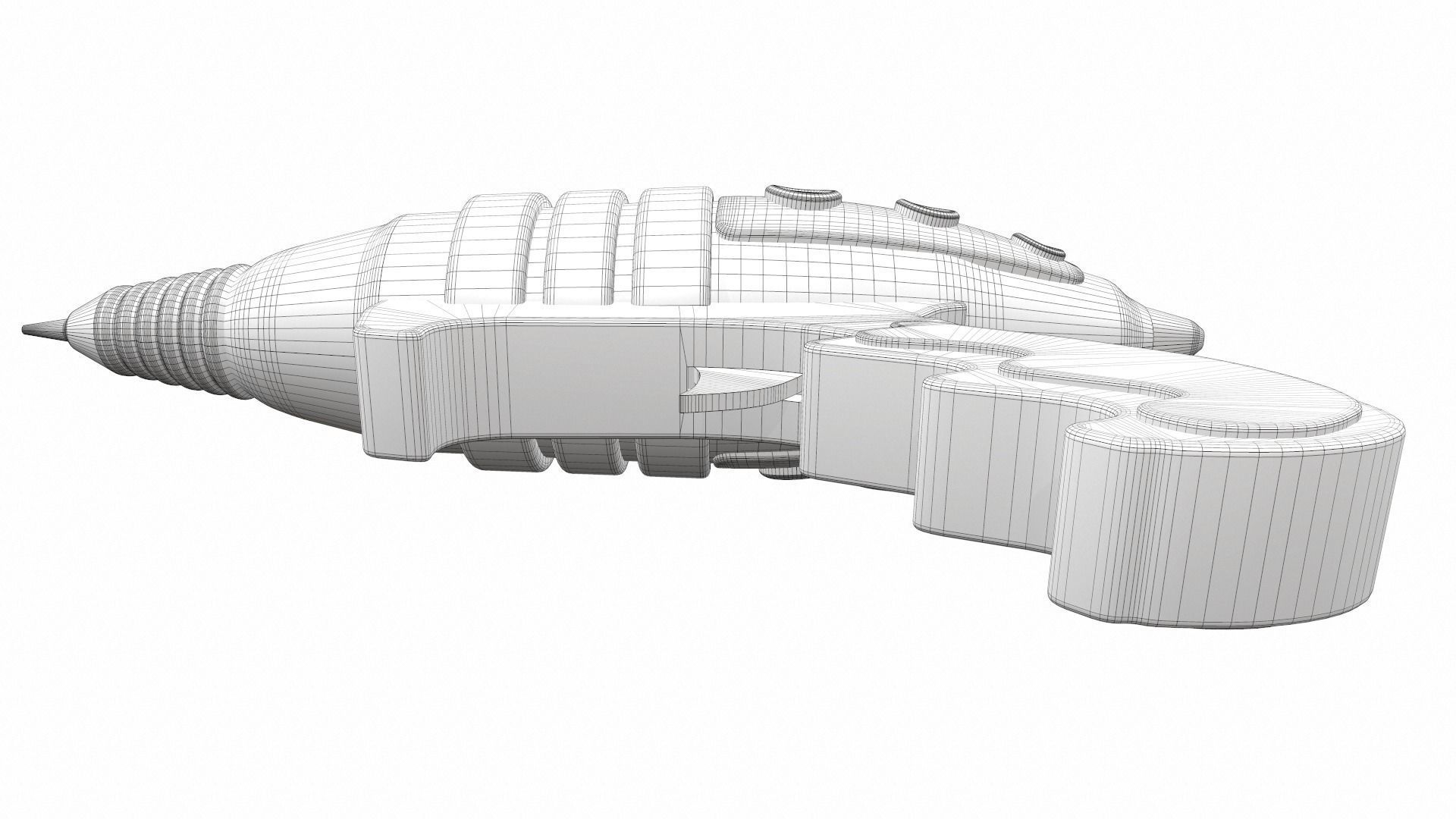 Toy laser ray gun 3D Model Collection_27