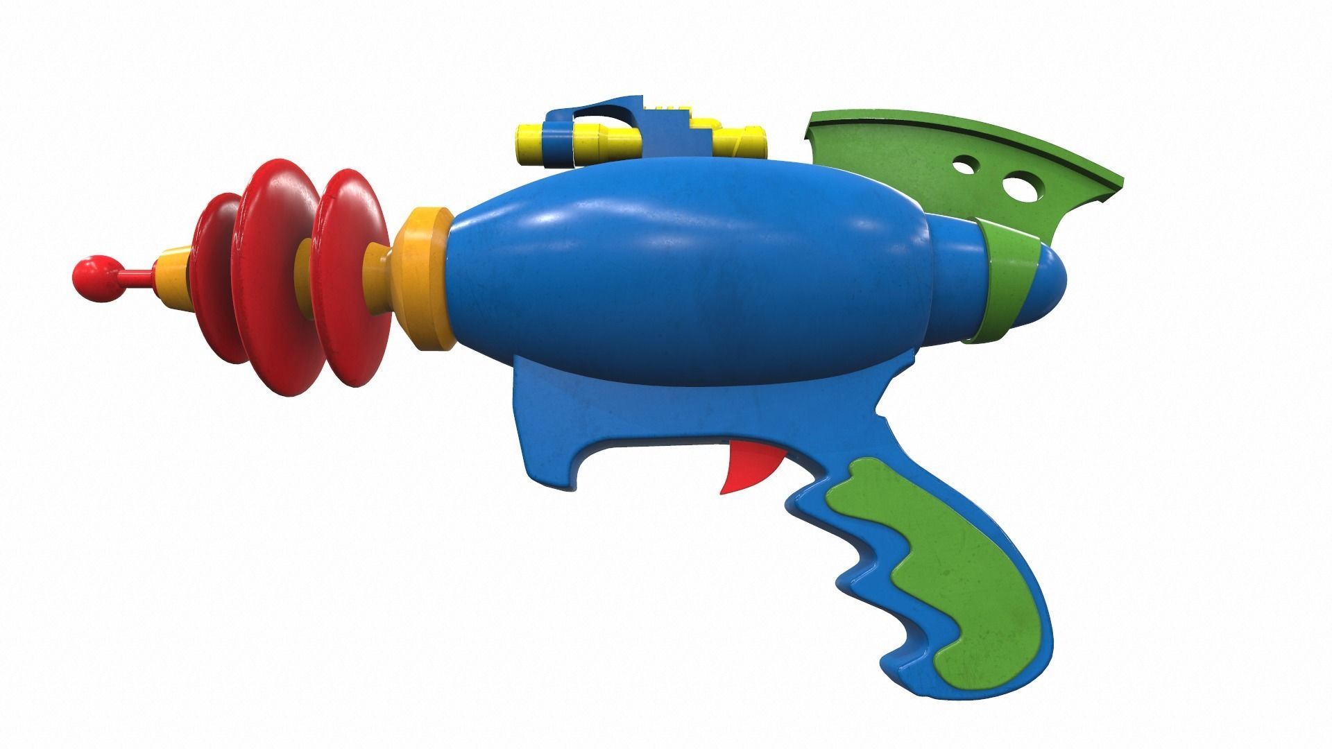 Toy laser ray gun 3D Model Collection_9