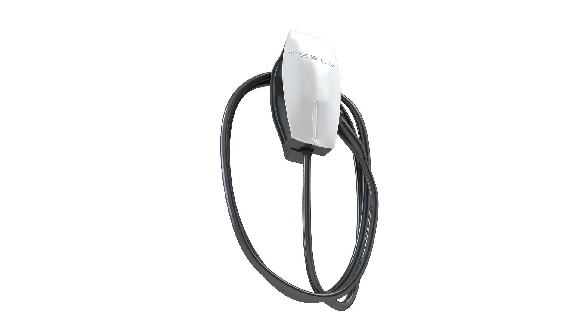 TESLA Wall Connector 3D model_4