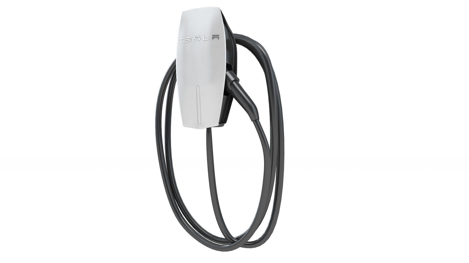 TESLA Wall Connector 3D model_1