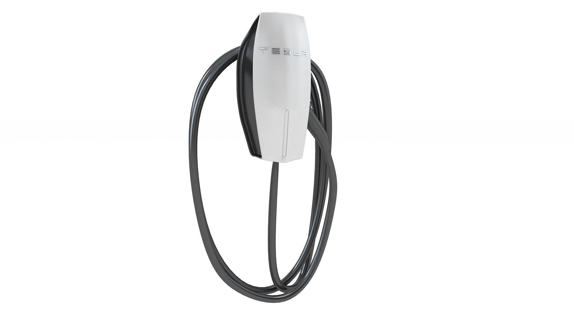 TESLA Wall Connector 3D model_3