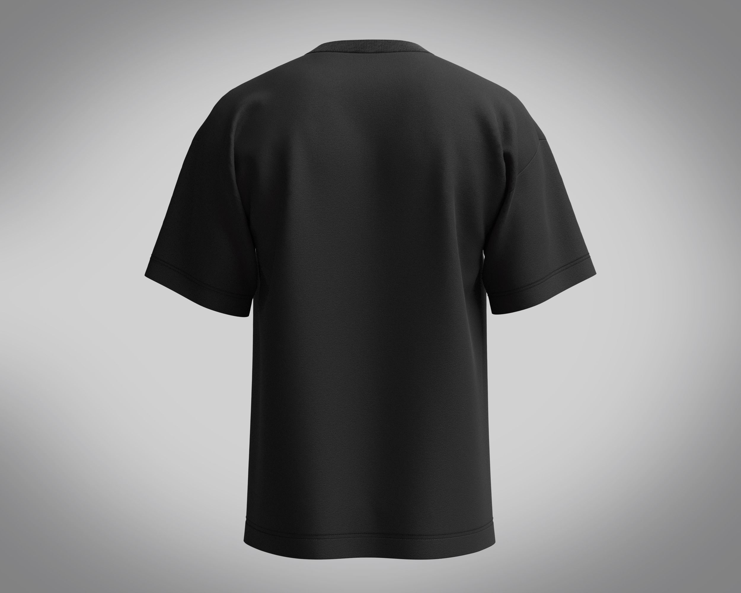 T-Shirt Future 3D model_7