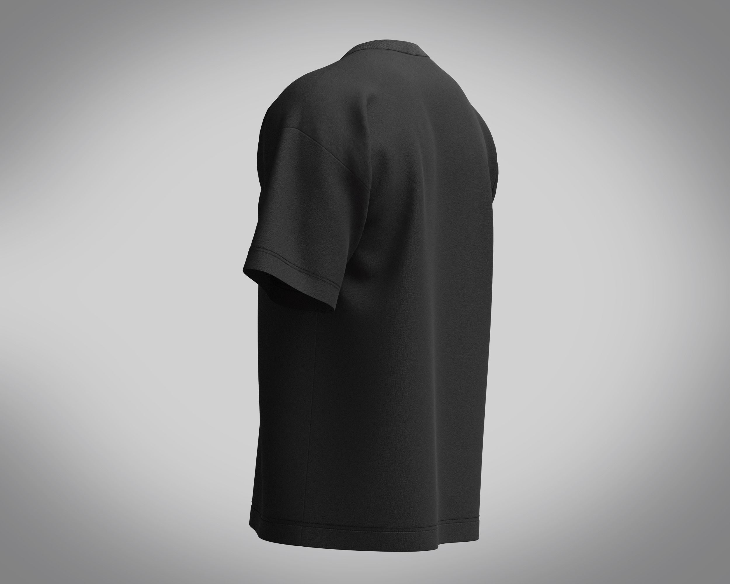 T-Shirt Future 3D model_8