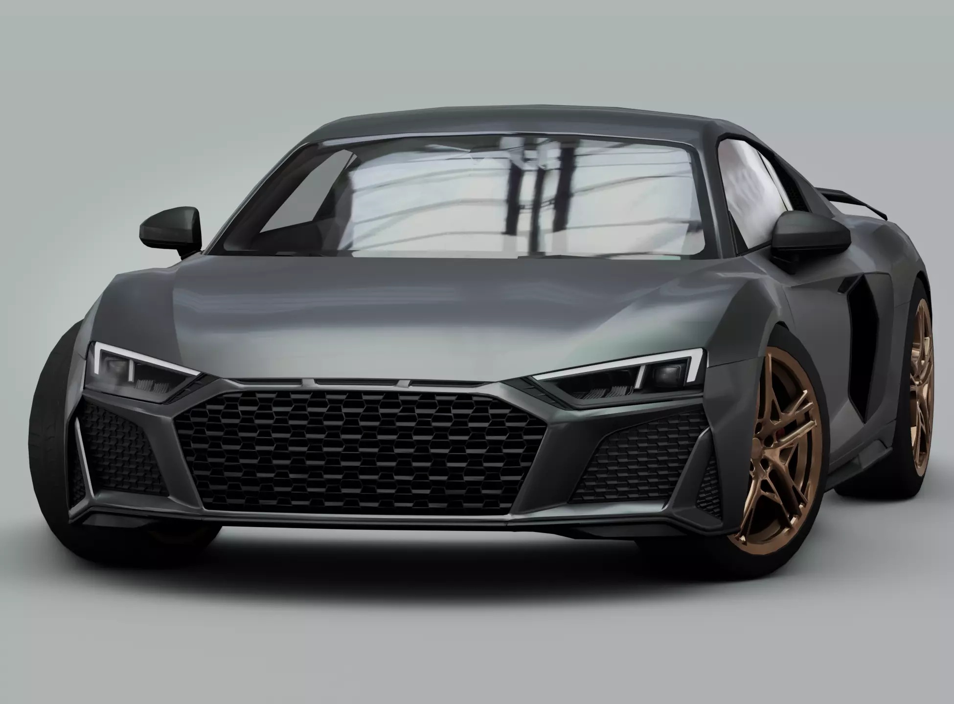 Audi R8 V10  3D model_0