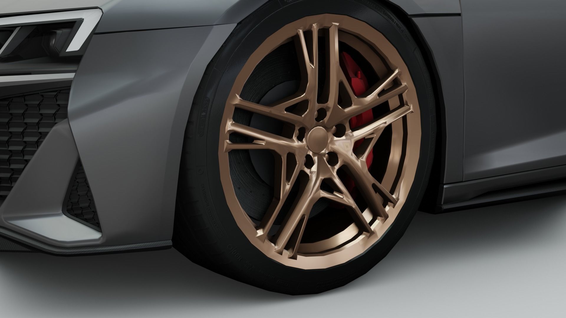 Audi R8 V10  3D model_7