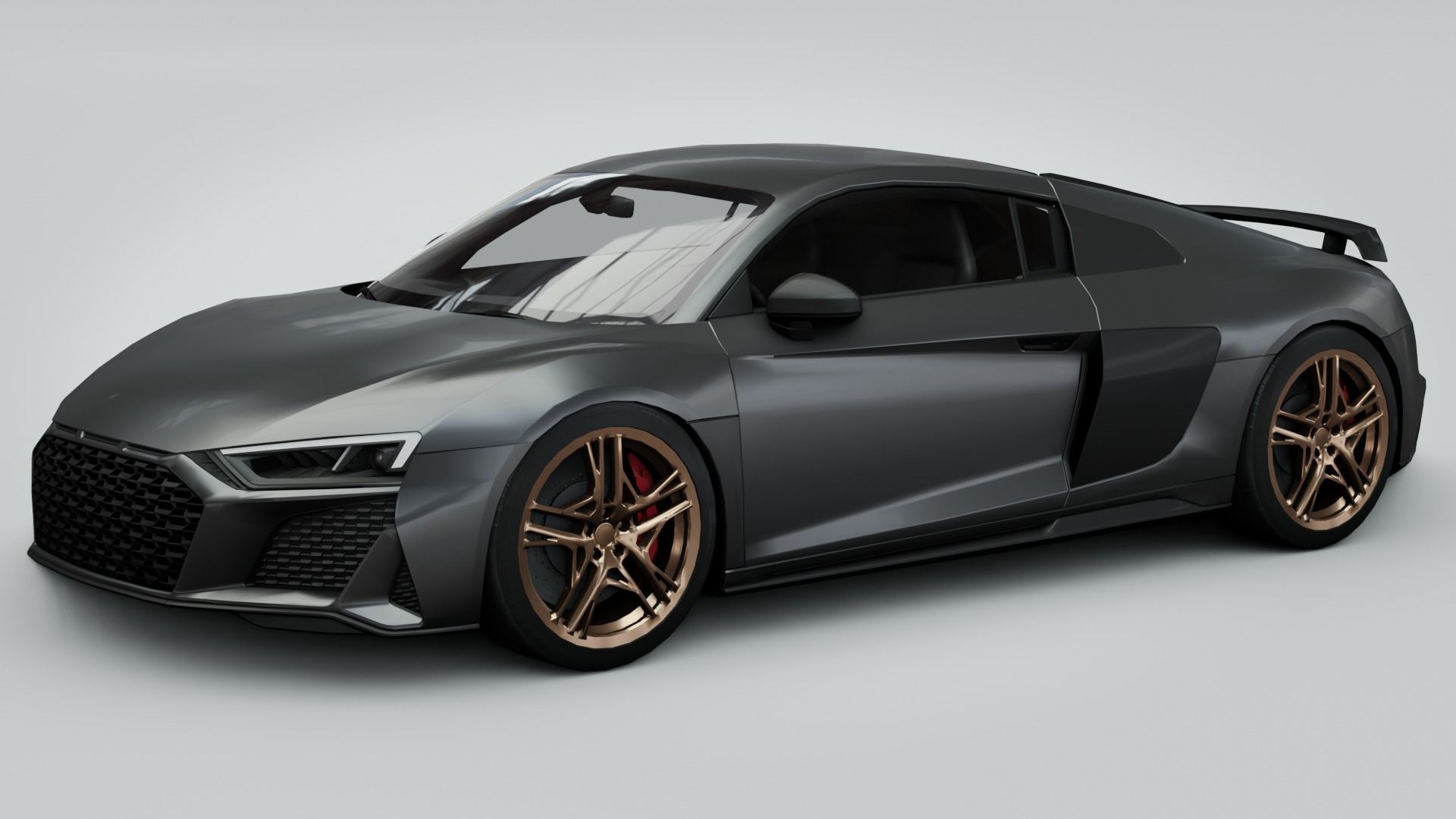 Audi R8 V10  3D model_4