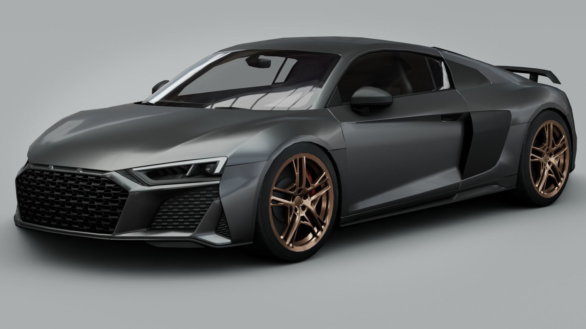 Audi R8 V10  3D model_1