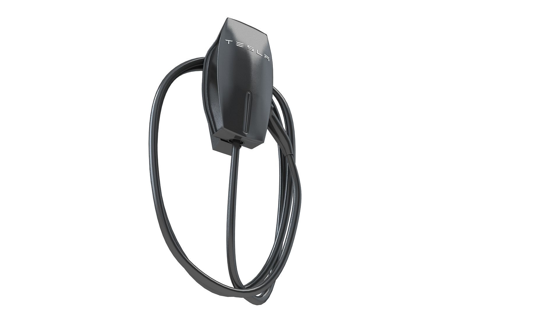 TESLA Wall Connector01 3D model_4
