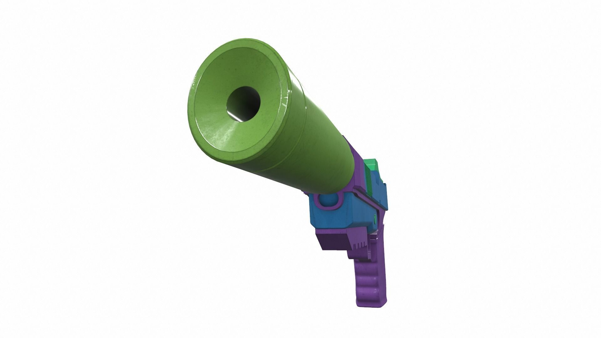 Tactical toy gun 3D Model Collection_9