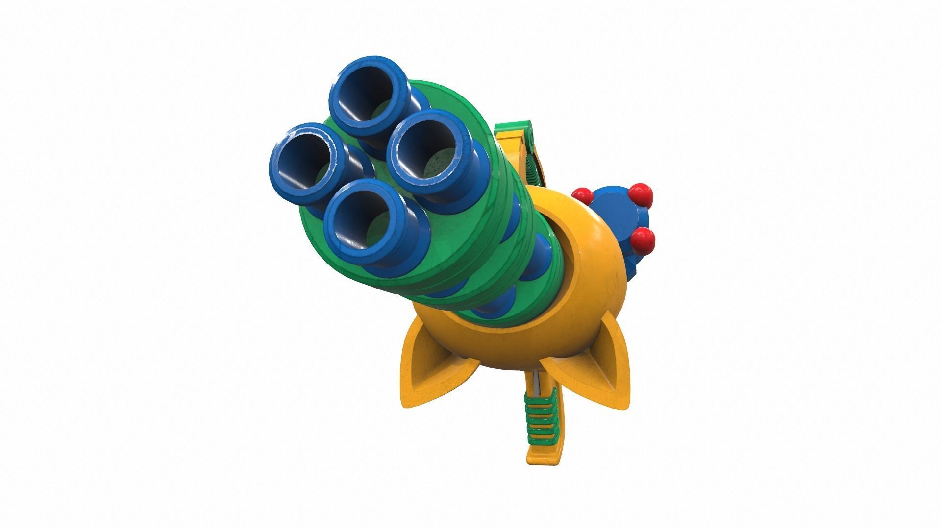 Tactical toy gun 3D Model Collection_7