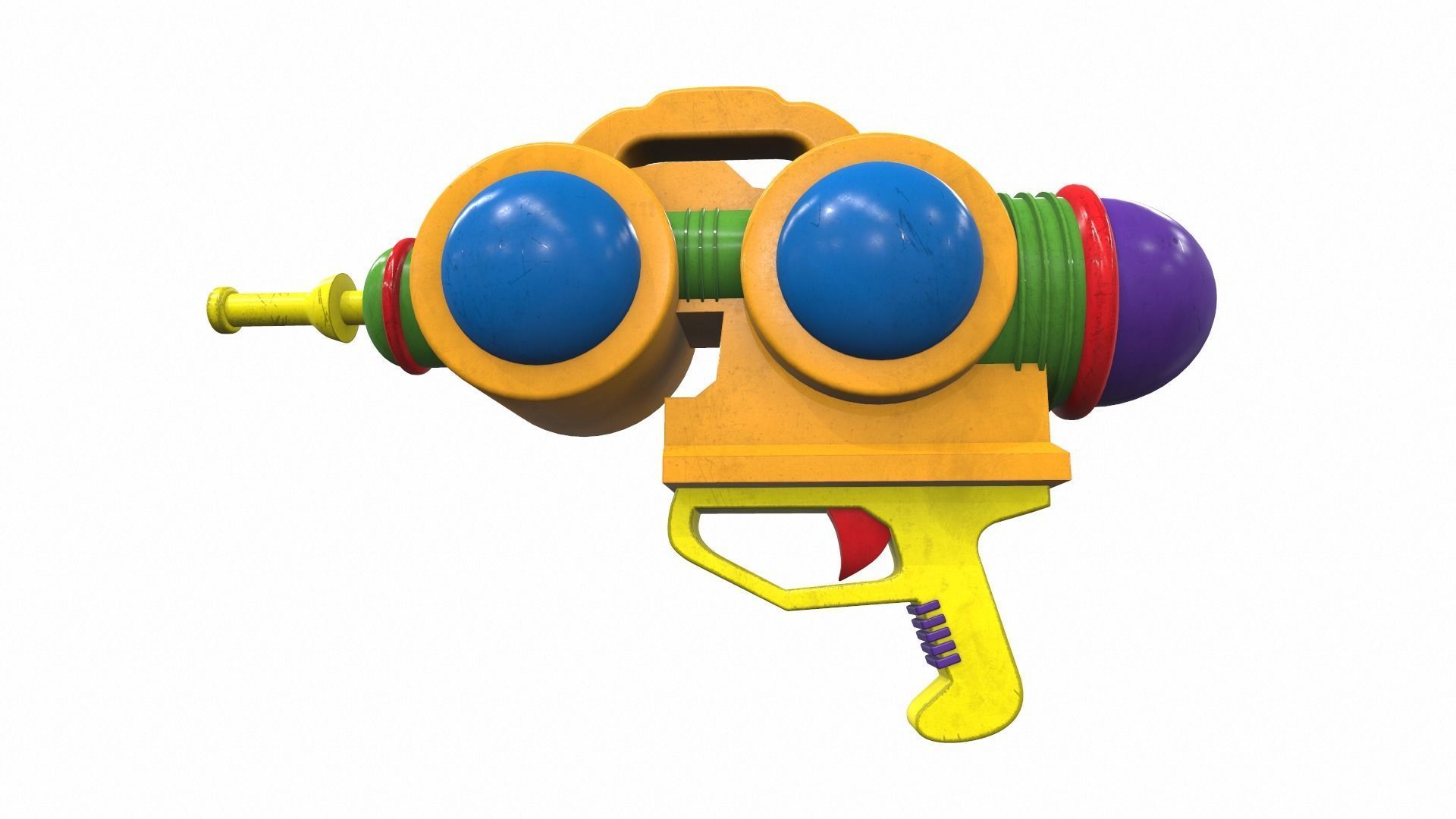 Toy water gun 3D Model Collection_4