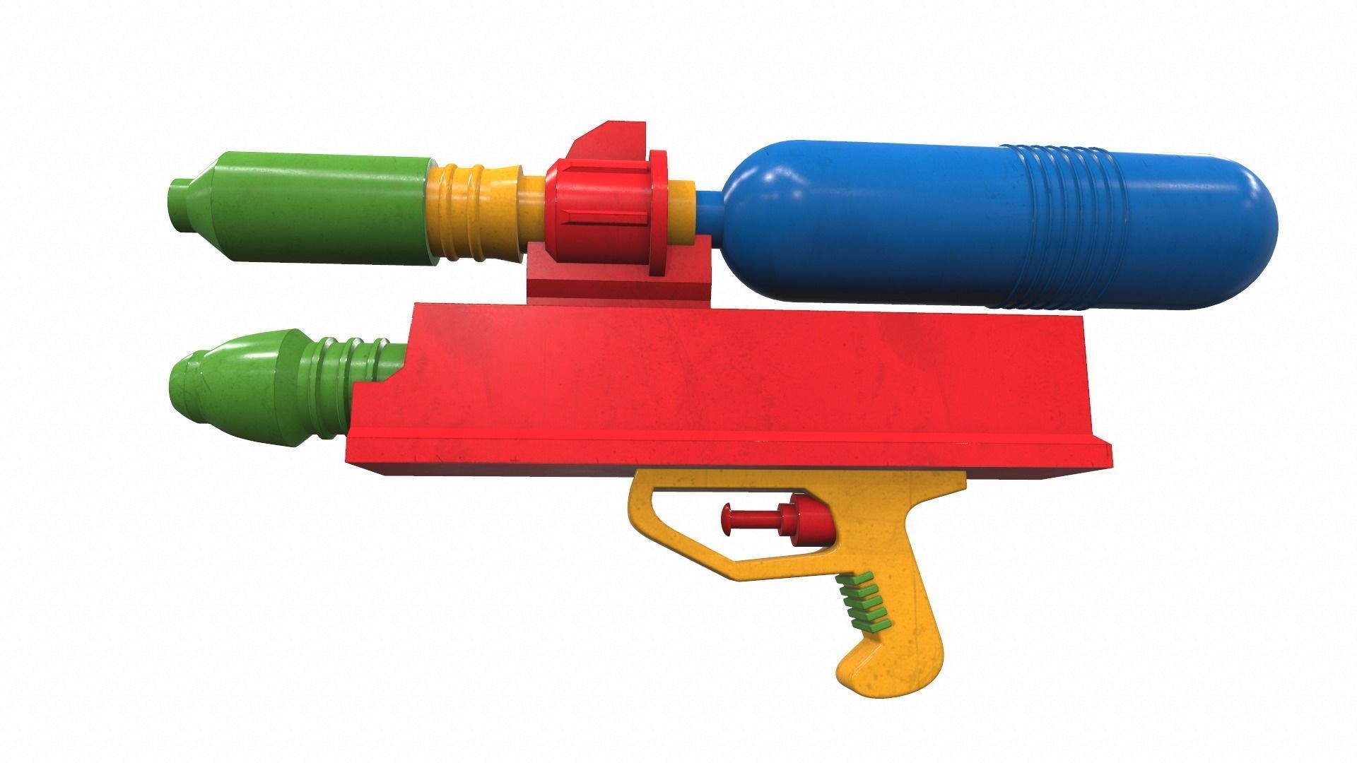 Toy water gun 3D Model Collection_8
