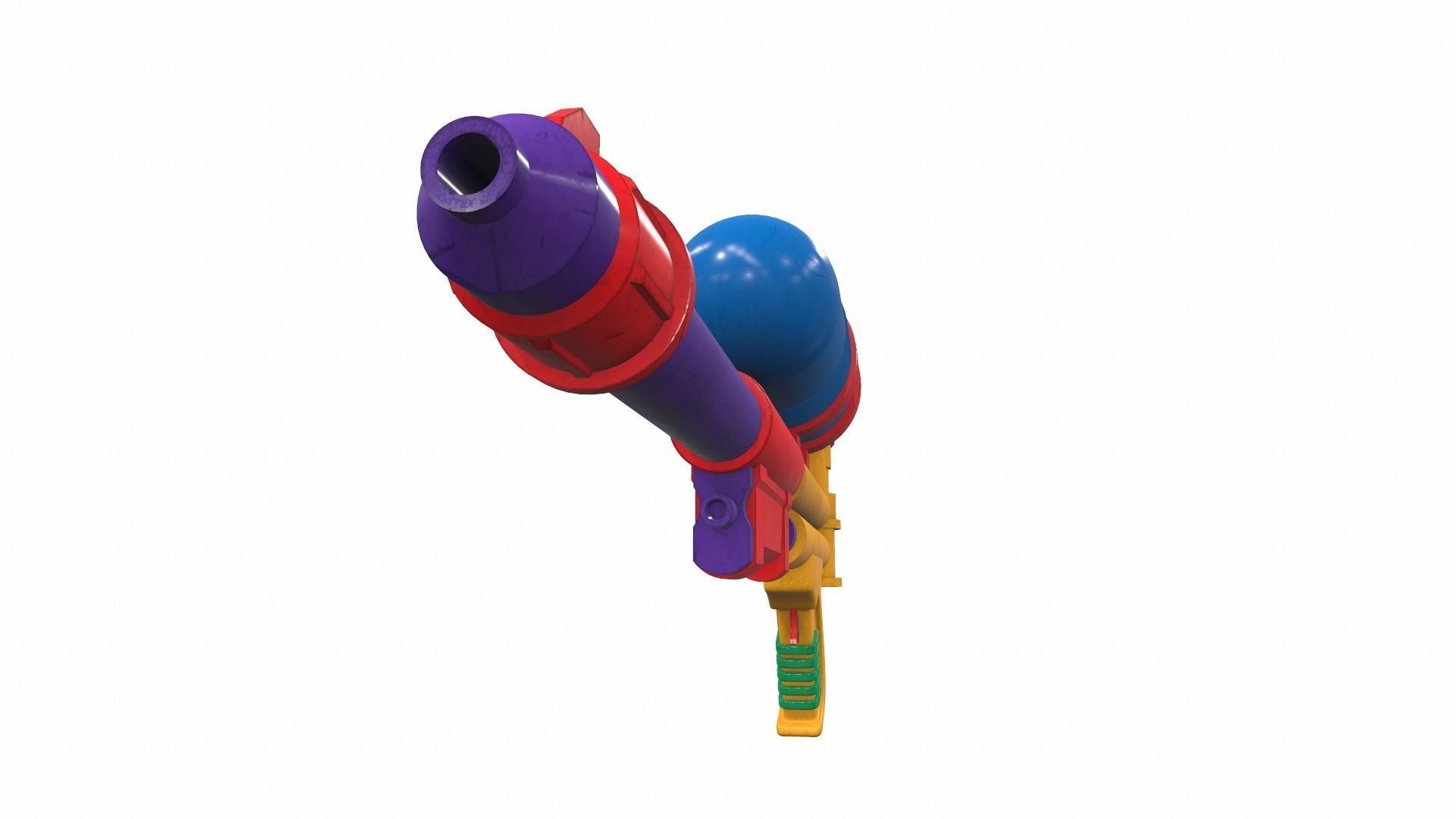 Toy water gun 3D Model Collection_18