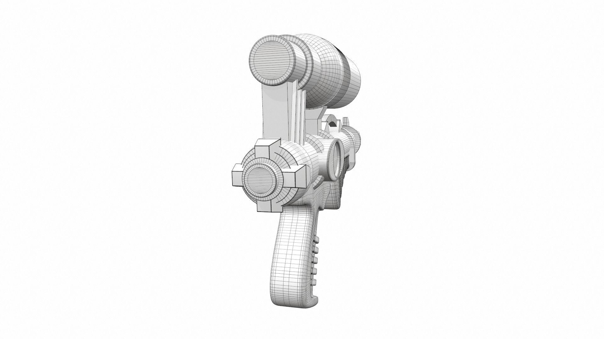 Toy water gun 3D Model Collection_23