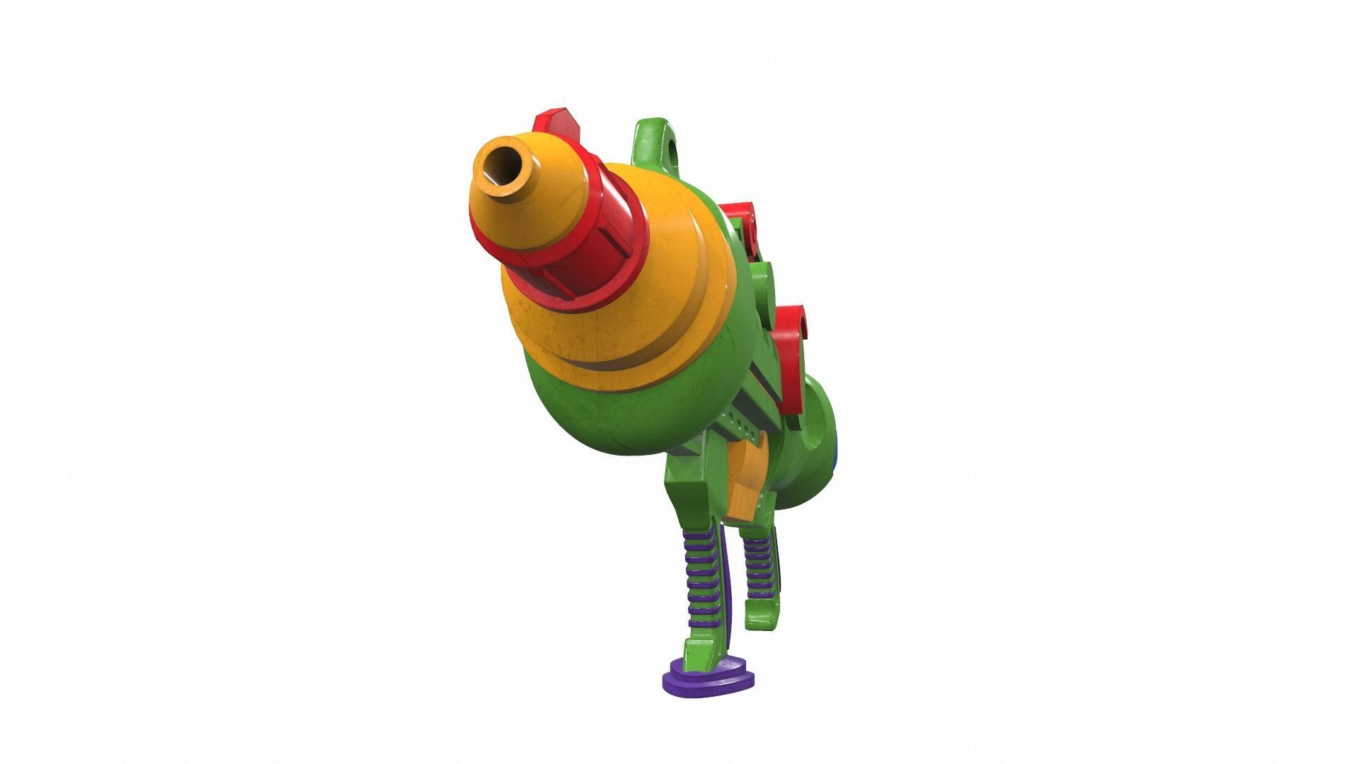 Toy water gun 3D Model Collection_16