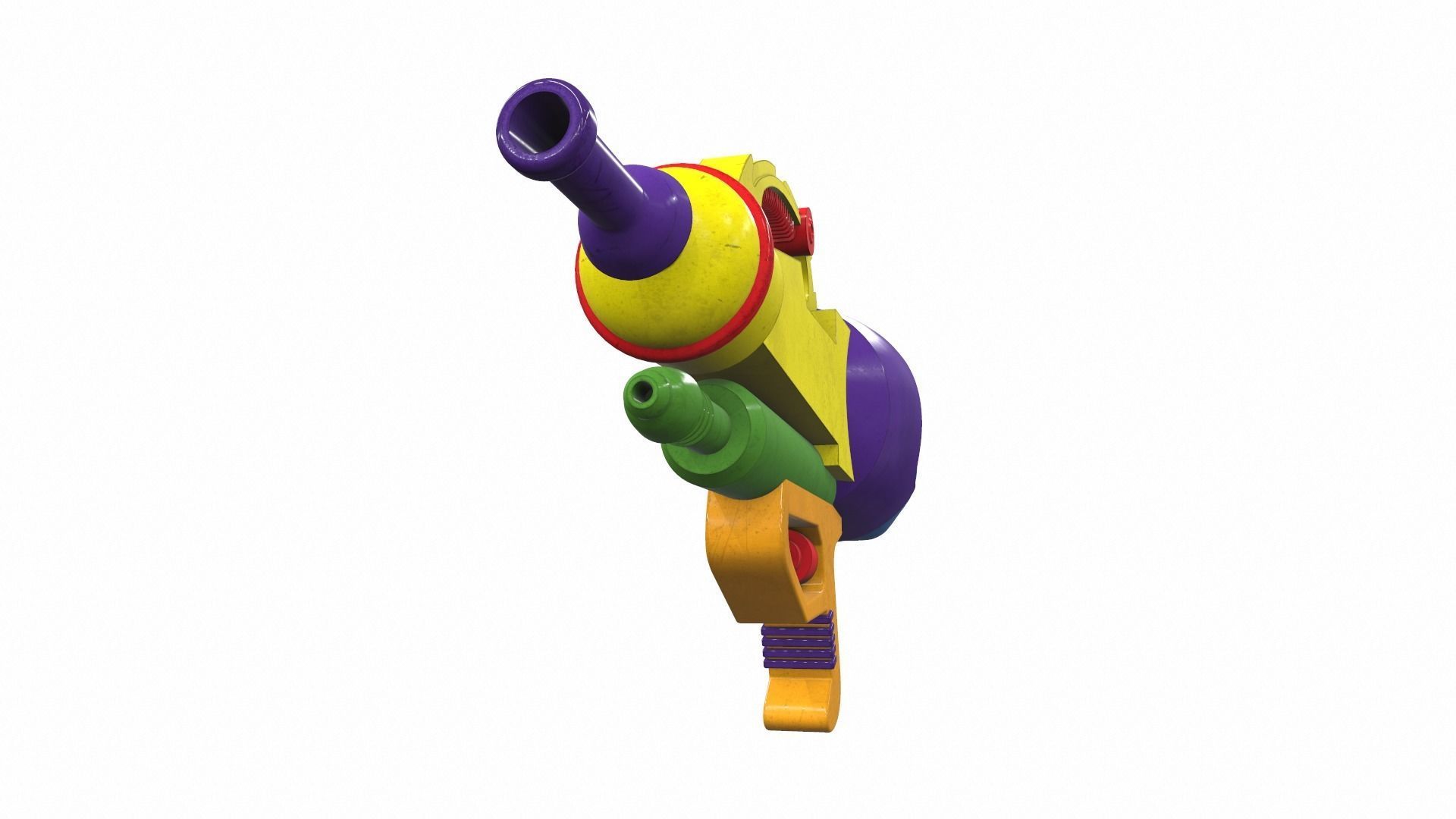 Toy water gun 3D Model Collection_17
