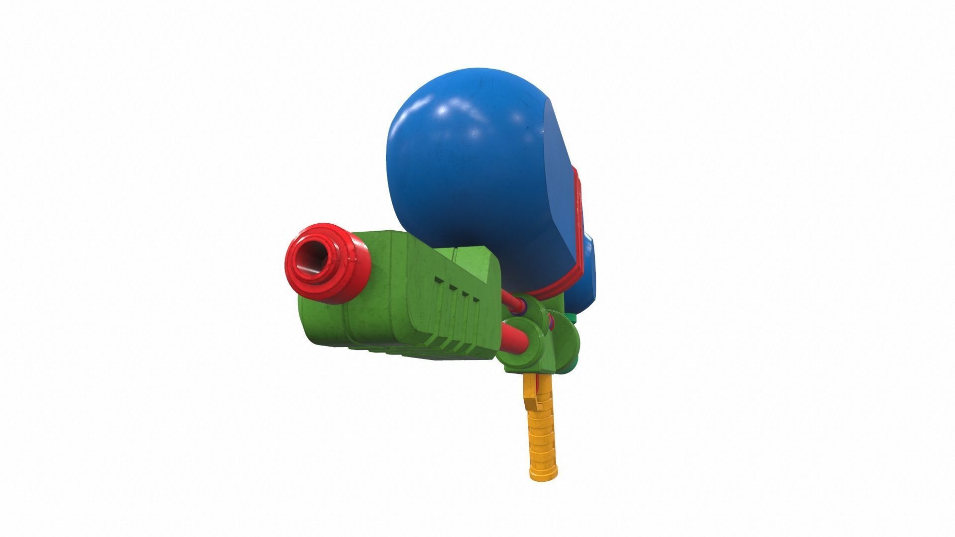Toy water gun 3D Model Collection_22