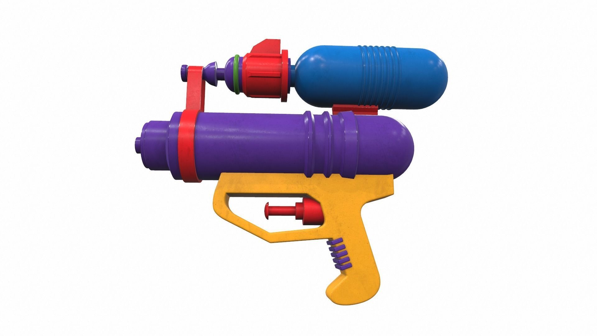 Toy water gun 3D Model Collection_2
