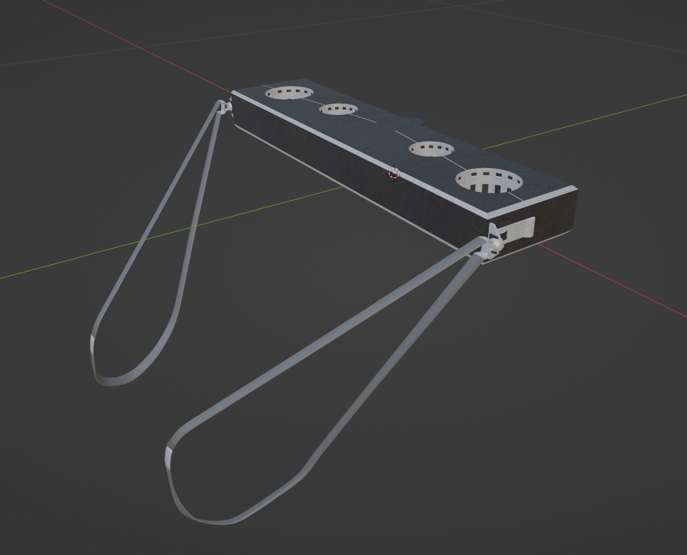 BDSM Slave Carrier Low-poly 3D model_3