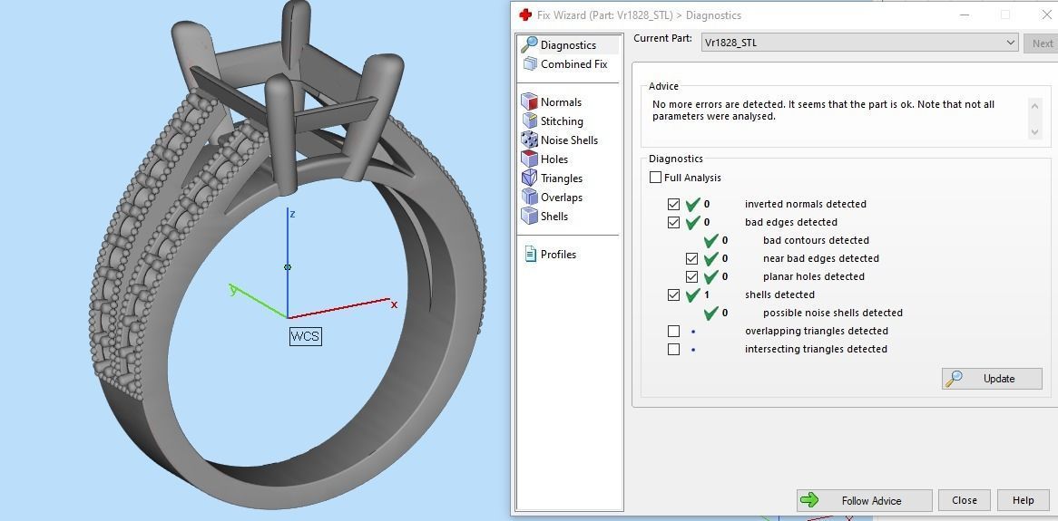 SPLIT SHANK EMERALD CUT DIAMOND RING 3D print model_19