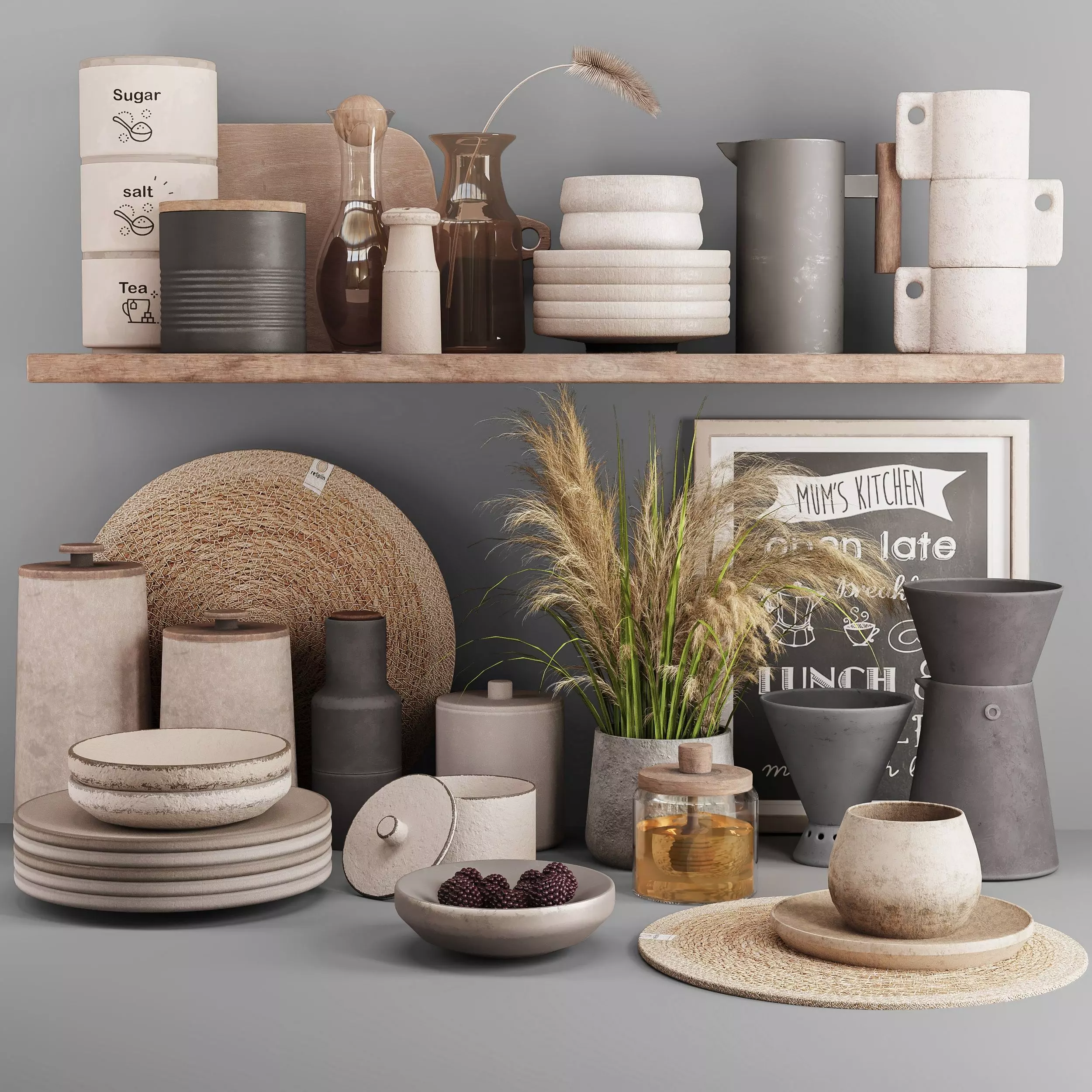 kitchen accessories03 3D model_0