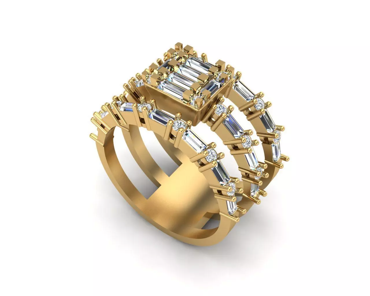 Jewelry ring 229 3D print model