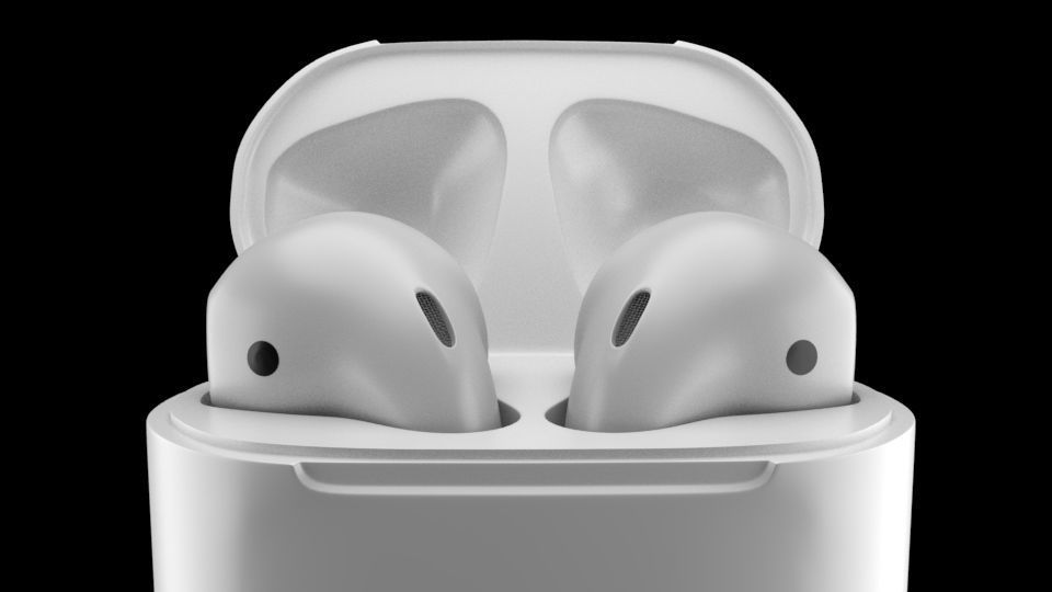 Apple EarPods Free 3D model_2