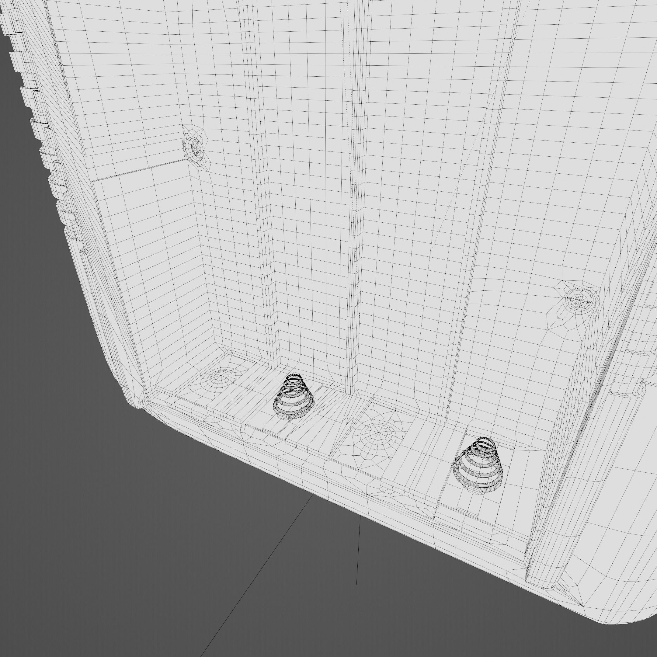 Nintendo Gameboy DMG Low-poly 3D model_48