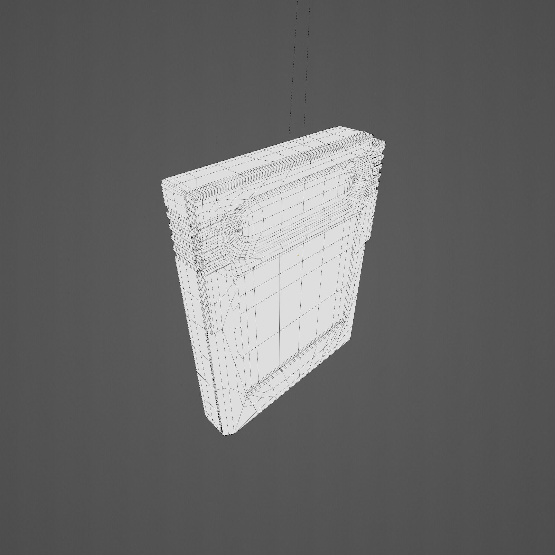 Nintendo Gameboy DMG Low-poly 3D model_41