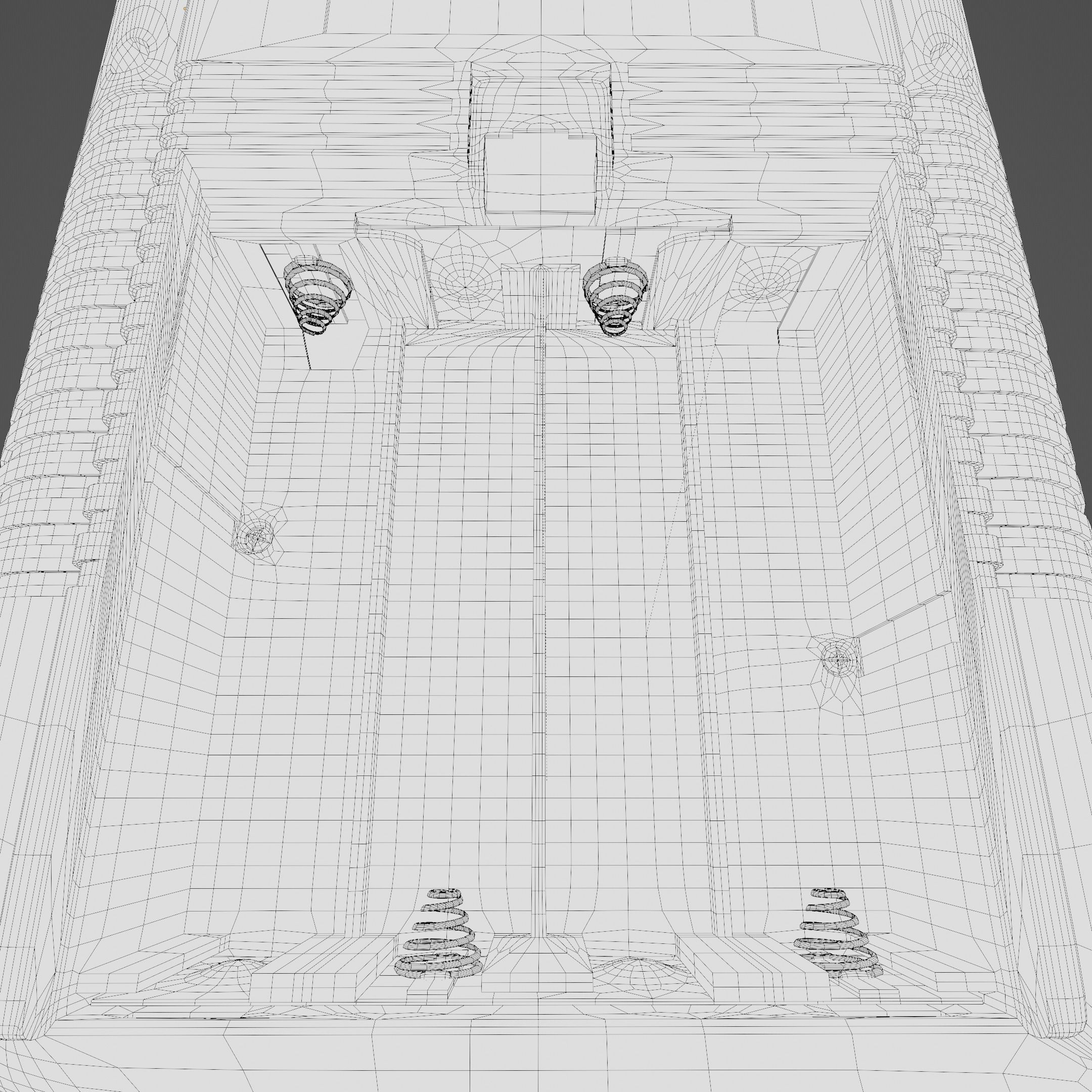 Nintendo Gameboy DMG Low-poly 3D model_47