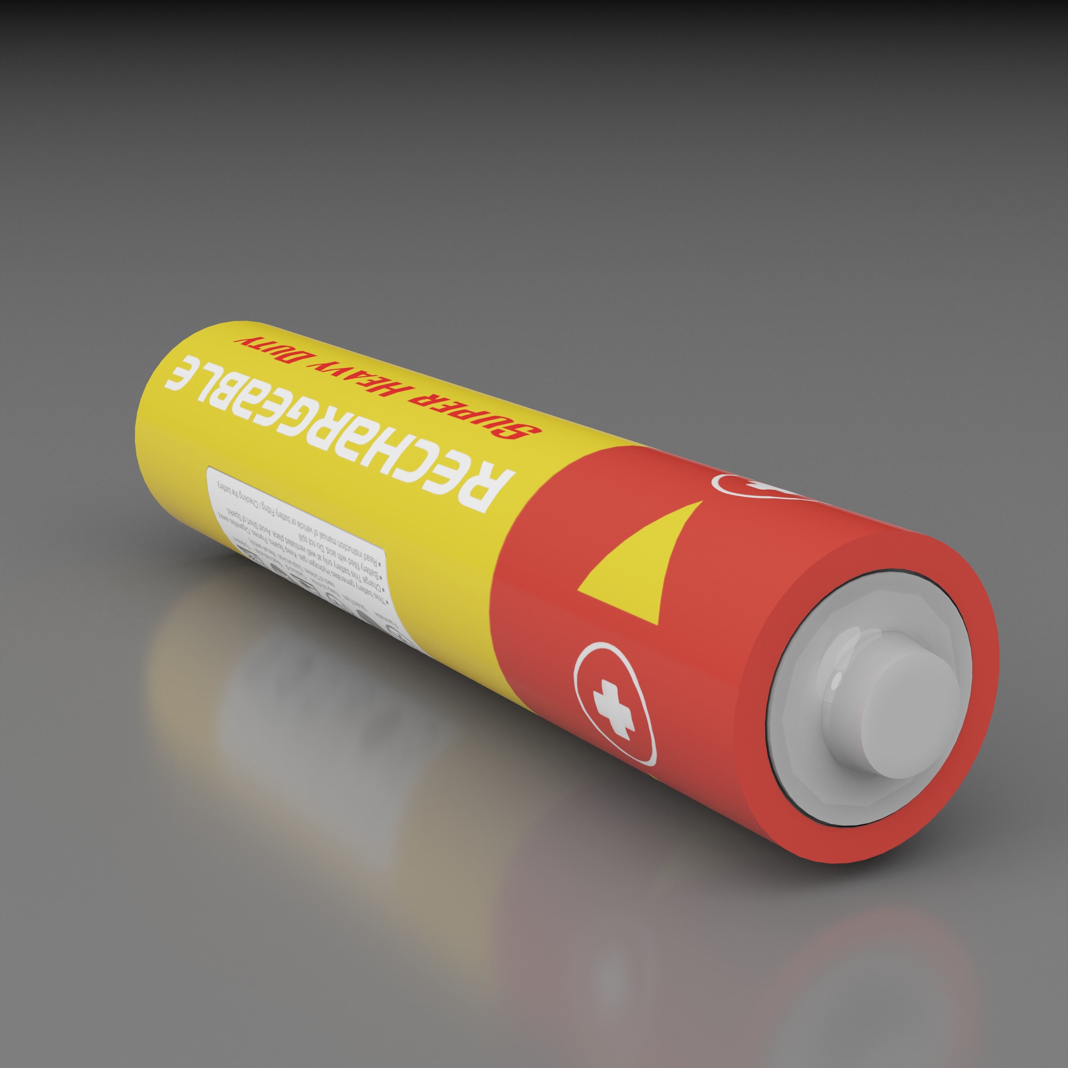 Nintendo Gameboy DMG Low-poly 3D model_24