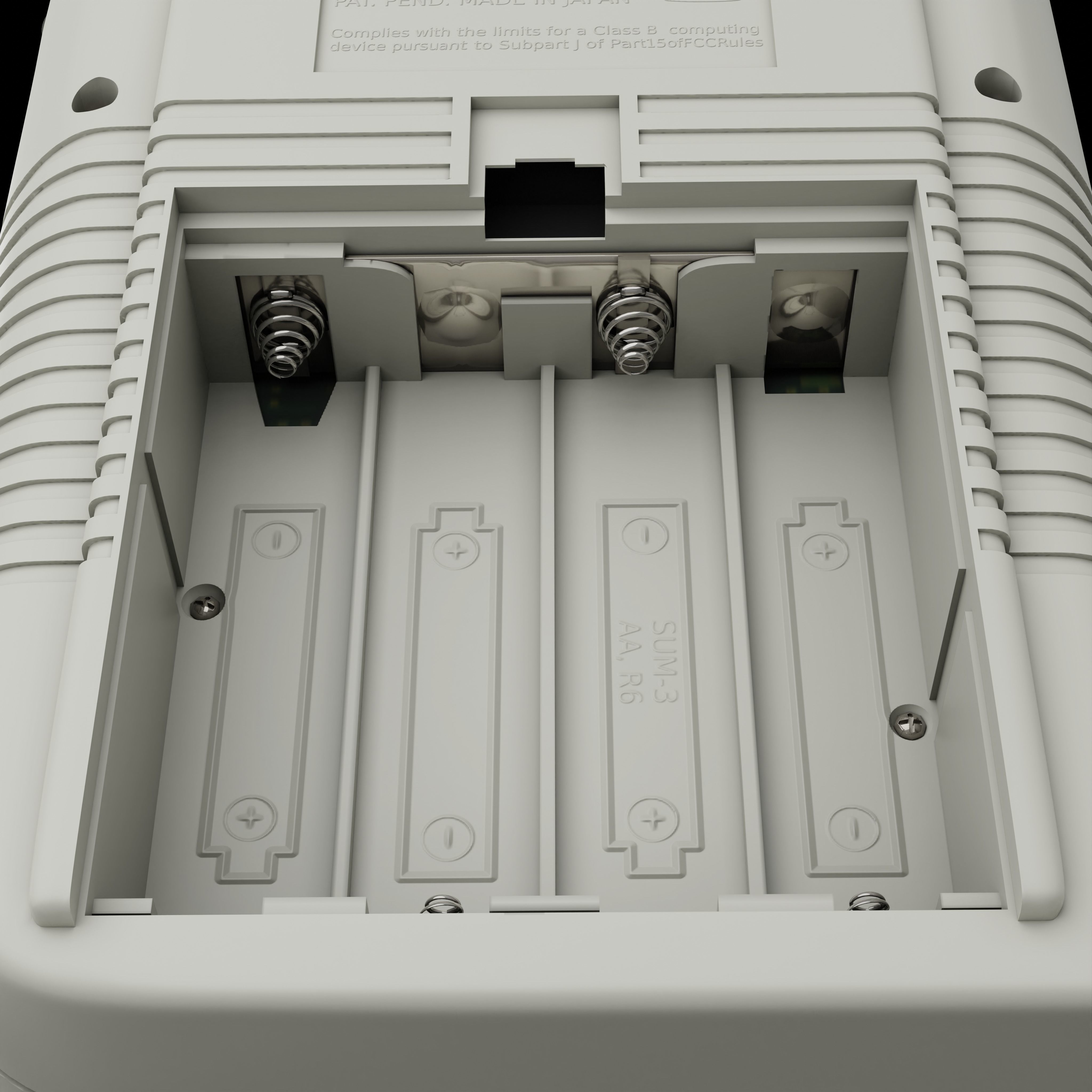 Nintendo Gameboy DMG Low-poly 3D model_12