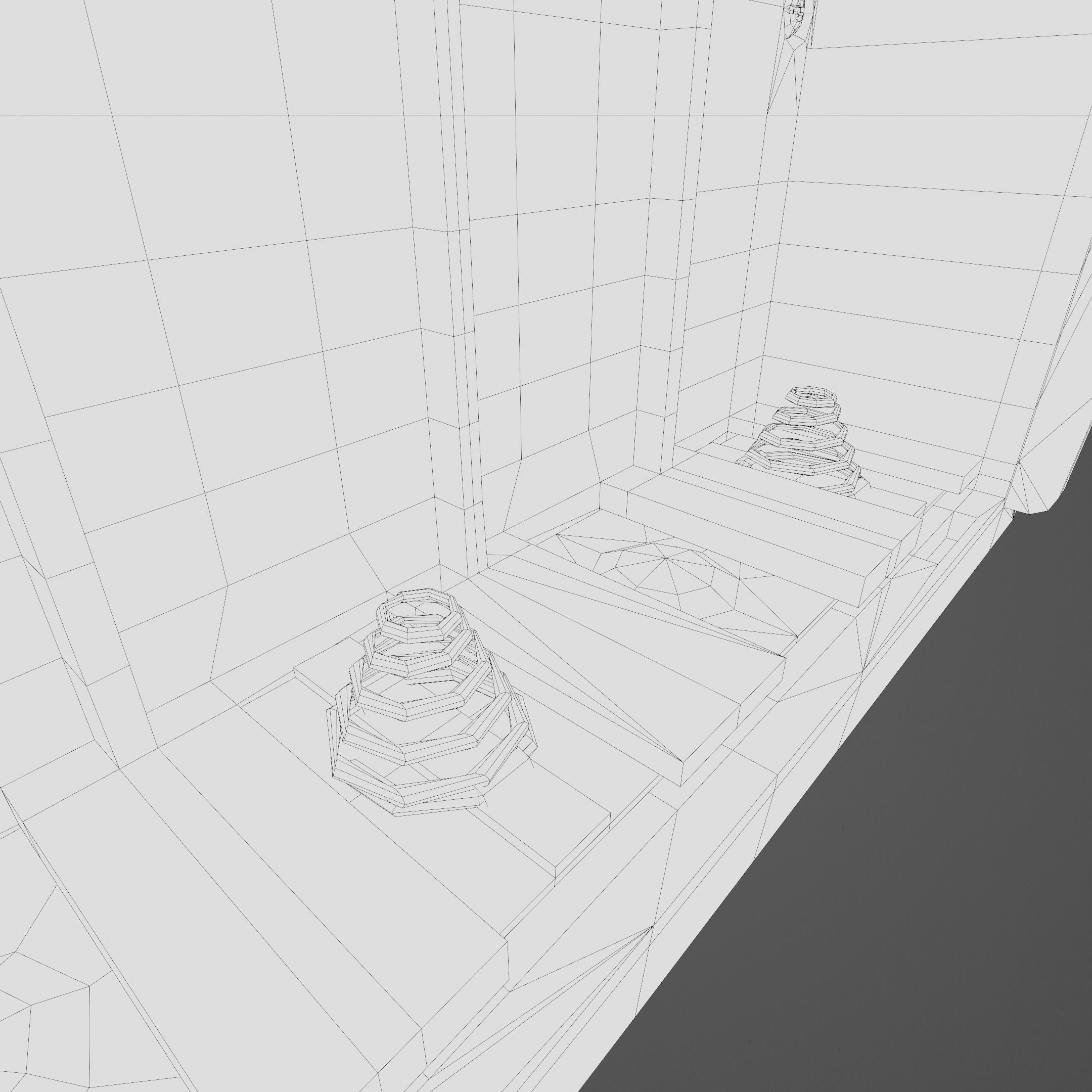 Nintendo Gameboy DMG Low-poly 3D model_34