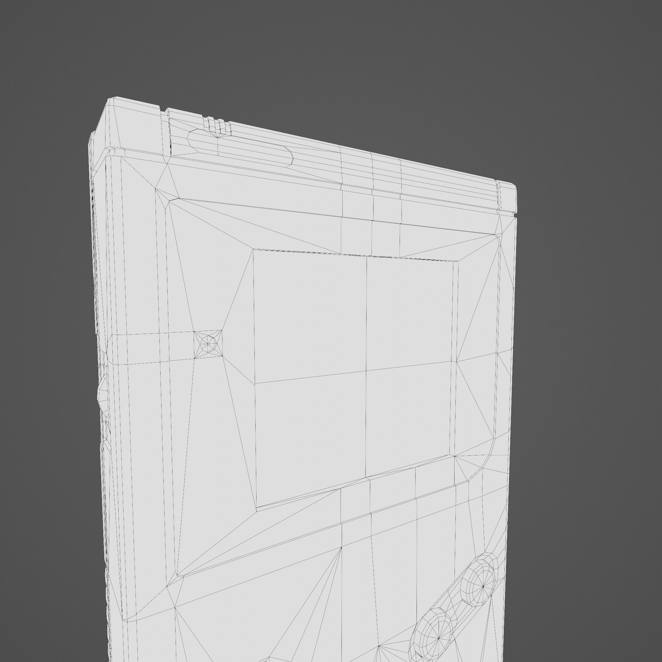 Nintendo Gameboy DMG Low-poly 3D model_36