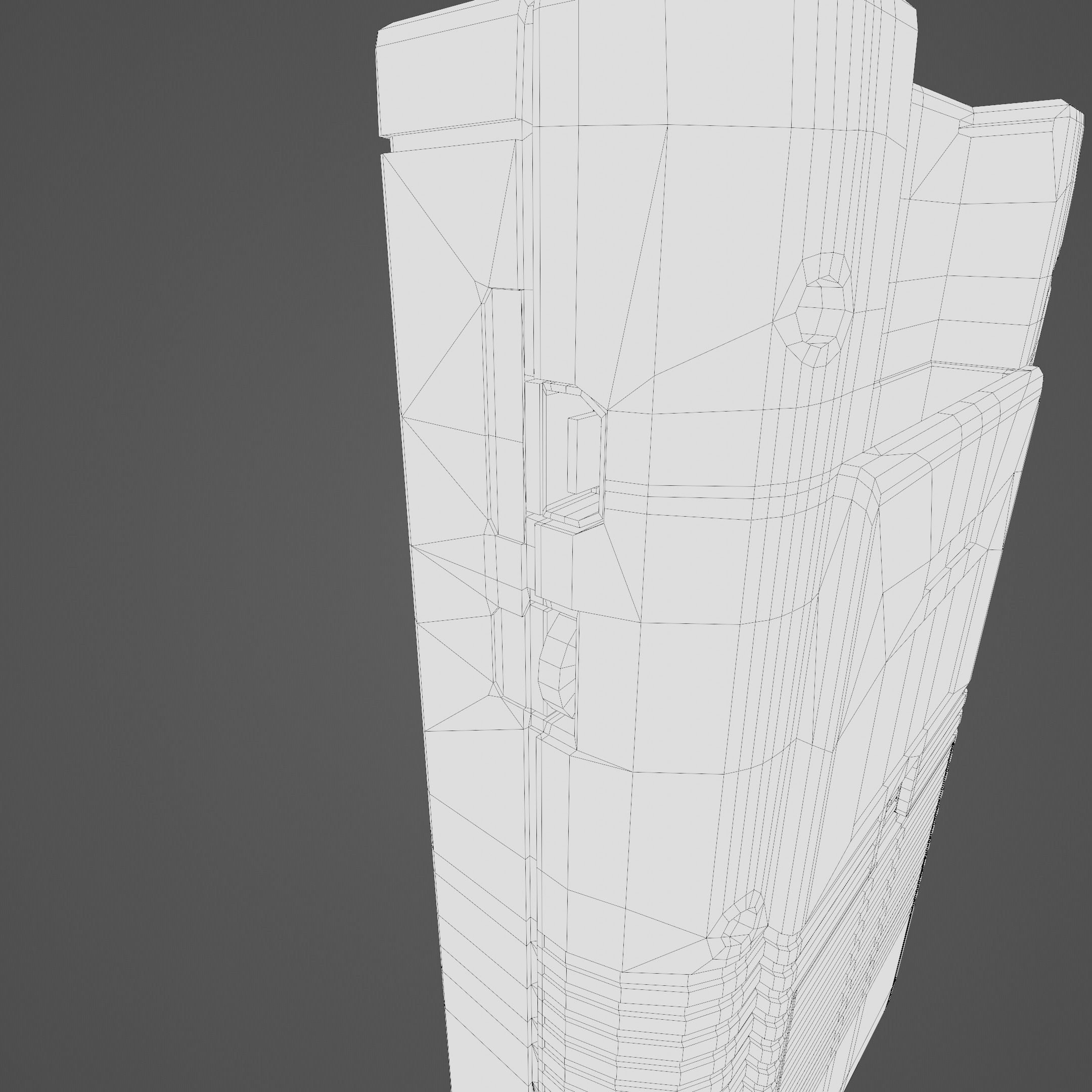 Nintendo Gameboy DMG Low-poly 3D model_31