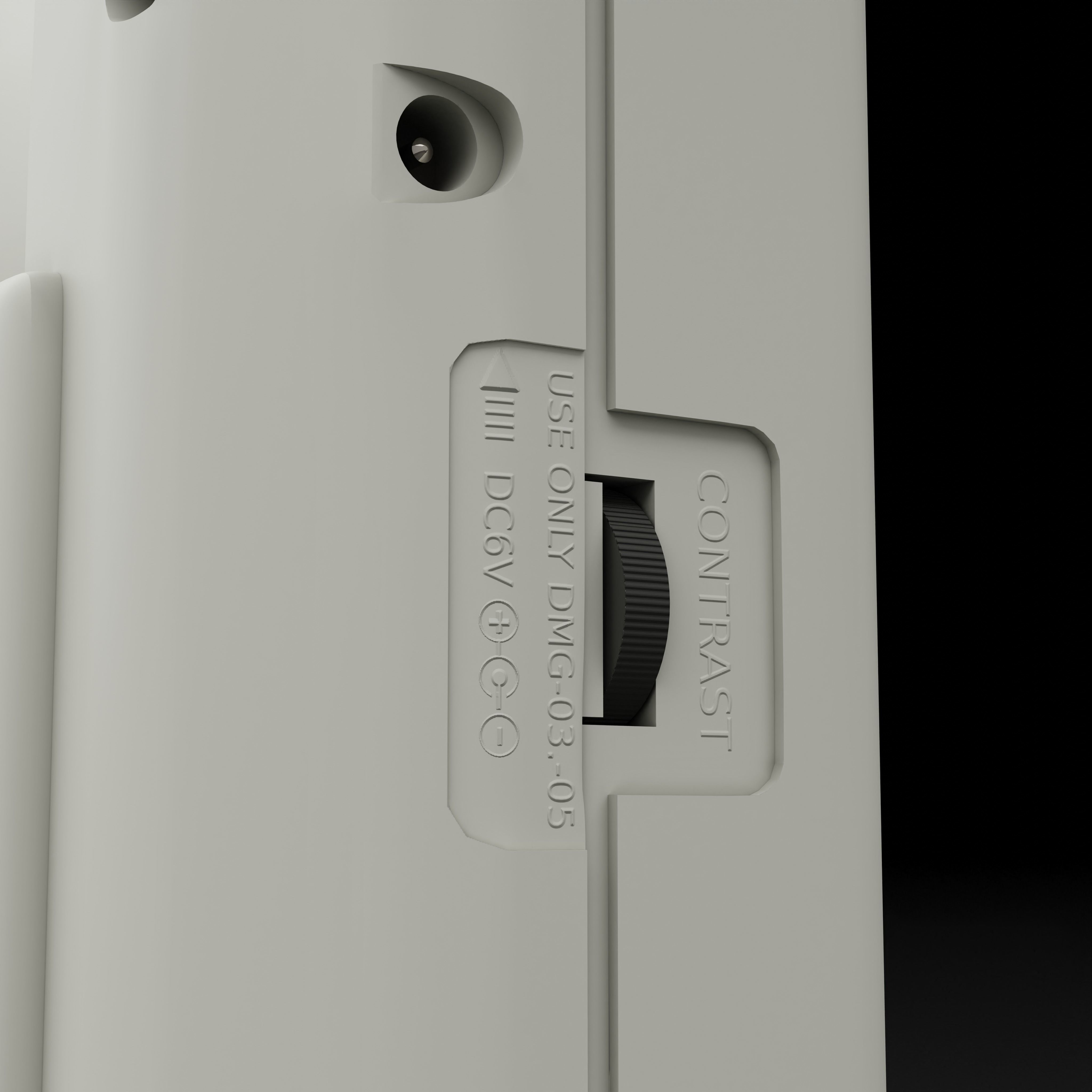 Nintendo Gameboy DMG Low-poly 3D model_18