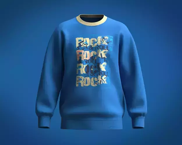 Sweatshirt-Rock sweatshirt